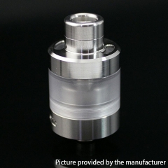 SXK S Style 22mm 316SS RTA Rebuildable Tank Atomizer 3.5ml - Silver