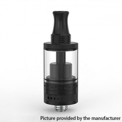 Authentic Ambition Mods Purity MTL 18mm 316SS RTA Rebuildable Tank Atomizer 2ml - Black