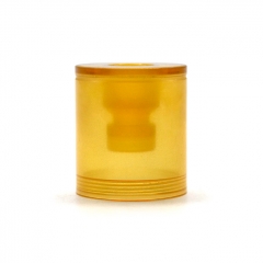 Steam T Syle Bell Cap for Dvarw MTL 22mm RTA 3.5ml PEI - Yellow