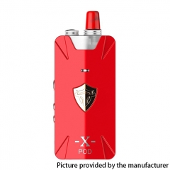 Authentic THC Thunderhead Creations Tauren X 25W 1000mAh Mesh Pod System 25W VW Box Mod Kit 2ml - Red