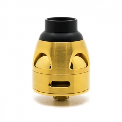 Authentic asModus Galatek 24mm RDA Rebuildable Dripping Atomizer w/BF Pin - Gold