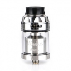 Authentic Augvape Intake Dual 26mm RTA Rebuildable Tank Atomizer 4.2ml - Silver