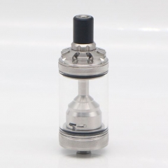 Millennium Style 22mm 316SS RTA Rebuildable Tank Atomizer 4ml - Silver