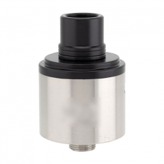 YFTK SQ Seven 22mm Style RDA Rebuildable Dripping Atomizer w/BF Pin - Silver