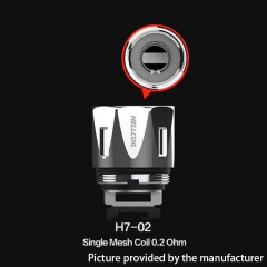 Authentic Hellvape Fat Rabbit Replacement Single Mesh H7-02 Coil Head (3-Pack) 0.2ohm (Standard Edition)