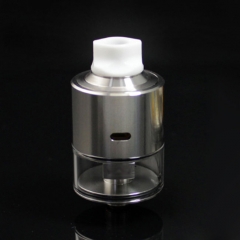 SXK Monarch R Style 22mm RDTA Rebuildable Dripping Tank Atomizer - Silver