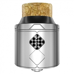 Authentic Goforvape Eternal 25mm RDA Rebuildable Dripping Atomizer - Matte Silver