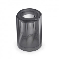 Replacement Crystal Transparent PC Tank 22mm for Auguse MTL RTA - Black