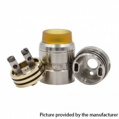 MDLR Style 24mm RDA Rebuildable Dripping Atomizer w/ BF Pin - Gold