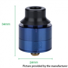 Authentic Footoon Aqua Master 24mm RDA Rebuildable Dripping Atomizer - Blue