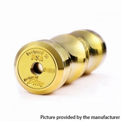 Authentic Timesvape Keen 18650/20700/21700 Hybrid Mechanical Mech Mod - Polish Brass
