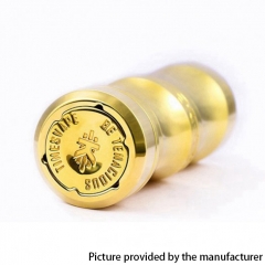 Authentic Timesvape Keen 18650/20700/21700 Hybrid Mechanical Mech Mod - Polish Brass