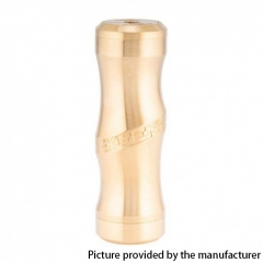 Authentic Timesvape Keen 18650/20700/21700 Hybrid Mechanical Mech Mod - Polish Brass