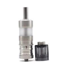 ULTON Fev 4 Style MTL RTA + Diamond Cap for Fev v4/4.5 RTA 3.5ml Short Version PC Version - Silver + Black