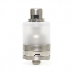 YFTK Bastard Style 22mm MTL/DTL RTA Rebuildable Tank Atomizer 3.5ml - Silver