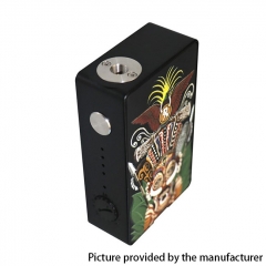 Authentic Hippovape VIVA 245W VW Variable Wattage Box Mod 18650 - Black