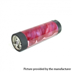 Authentic CoolVapor Takit Mini V2 24mm Semi-Mechanical Mod 18350/18650 - Black + Red