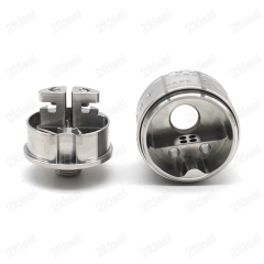 ULTON Kronos 2S 23mm Style 316SS RTA Rebuildable Tank Atomizer 4ml - Black