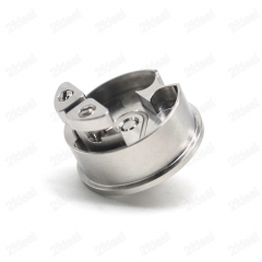 ULTON Kronos 2M 25mm Style 316SS RTA Rebuildable Tank Atomizer - Silver