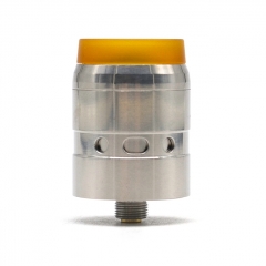 MDLR Style 24mm RDA Rebuildable Dripping Atomizer w/ BF Pin - Silver