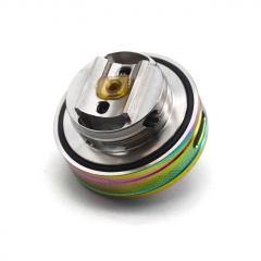 ULTON Gata Style 24mm 2-in-1 MTL&DTL RTA Rebuildable Tank Atomizer 2ml/4ml(1:1) - Rainbow
