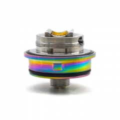 ULTON Gata Style 24mm 2-in-1 MTL&DTL RTA Rebuildable Tank Atomizer 2ml/4ml(1:1) - Rainbow