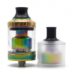 ULTON Gata Style 24mm 2-in-1 MTL&DTL RTA Rebuildable Tank Atomizer 2ml/4ml(1:1) - Rainbow