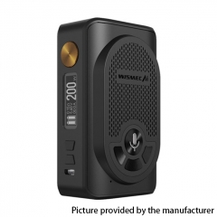 Authentic WISMEC AI Alexa 200W TC VW Variable Wattage Box Mod w/ Bluetooth 18650 - Black