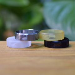 Replacement Decorative Beauty Ring for Dvarw 22 MTL RTA 24mm - Black
