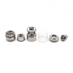 Vazzling Sine Style MTL 22mm RTA Rebuildable Tank Atomizer 4.2ml - Silver