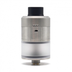 ULTON Reborn Style 316SS 22mm RDTA Rebuildable Drippting Tank Atomizer w/BF Pin - Silver