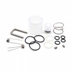 ULTON Kronos 2S 23mm Style 316SS RTA Rebuildable Tank Atomizer 4ml - Black