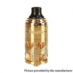 Authentic Brunhilde 23mm MTL RTA Rebuildable Tank Atomizer 5ml - Gold