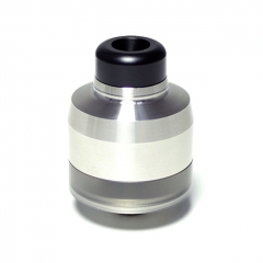 SXK Krma GEN Style DL / MTL 316SS 22mm RDTA Rebuildable Dripping Tank Vape Atomizer w/ BF Pin - Silver