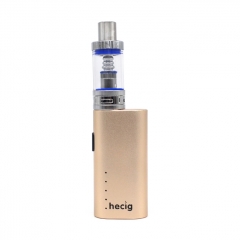 Authentic Hecig HEC 40W 2200mAh Starter Kit 3ml/0.5ohm - Gold