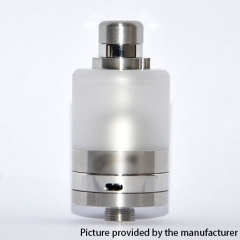 Mojia Bastard Style 22mm MTL/DTL RTA Rebuildable Tank Atomizer 3.5ml - Silver