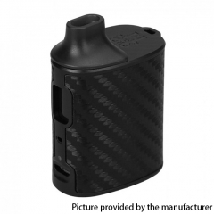 Authentic asMODus Microkin 1100mAh Box Mod Ultra Portable Vape Starter Kit 1.0ohm/1.2ohm 2ml - Black & Carbon Fiber