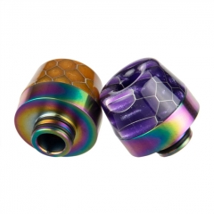 Reewape Replacement Resin 510 Drip Tip AS287SS - Random Color