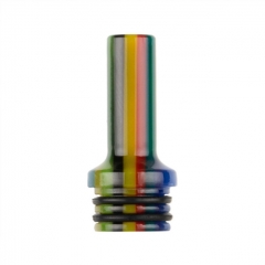 Reewape Replacement 510 Resin Drip Tip for RDA / RTA / RDTA / Sub-Ohm Tank Vape Atomizer AS285 - Rainbow