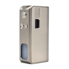 Authentic Hippovape Kudos 80W VW Variable Wattage Squonk Box Mod 18650 7ml - Silver