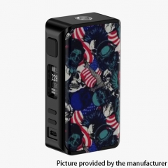 Authentic Rincoe Manto Pro 228W TC VW Variable Wattage Box Vape Mod 18650 - Sugar Skull