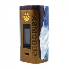 Authentic Asmodus Lustro 200W Touch Screen TC VW Variable Wattage Box Mod (Kodama Edition)- Purple