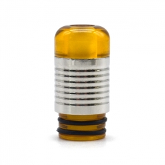 (Ships from Germany)YDDZ 510 Replacement Drip Tip for RDA / RTA / RDTA / Sub-Ohm Tank Vape Atomizer #B- Translucent