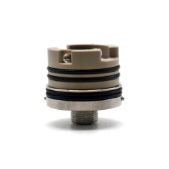 SXK Lords Style 22mm 316SS RTA Rebuildable Tank Atomizer 4ml - Silver