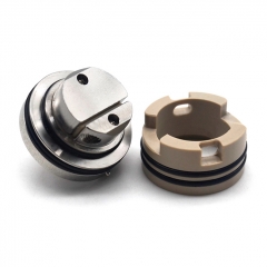 SXK Lords Style 22mm 316SS RTA Rebuildable Tank Atomizer 4ml - Silver