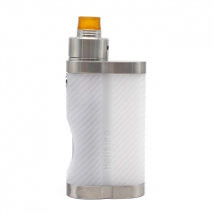 ULTON Hellfire Squonk Box w/ Shift Batch 2 Style 316SS 22mm RDA w/ Extra Transparent Cap Kit - Silver