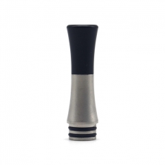 Firebird Replacement 510 Drip Tip for RDA / RTA / RDTA / Sub-Ohm Tank Atomizer - Matte Black + Yellow