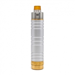 ULTON KMKAMO Style 18650 23mm w/ ULTON Shift v2 Style RDA Kit - Silver