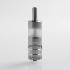 YFTK FEV V4.5 Style 23mm RTA Rebuildable Tank Atomizer w/Logo - Silver