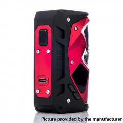 Authentic Sigelei Humvee 215W TC VW Variable Wattage Box Vape Mod - Red Rum